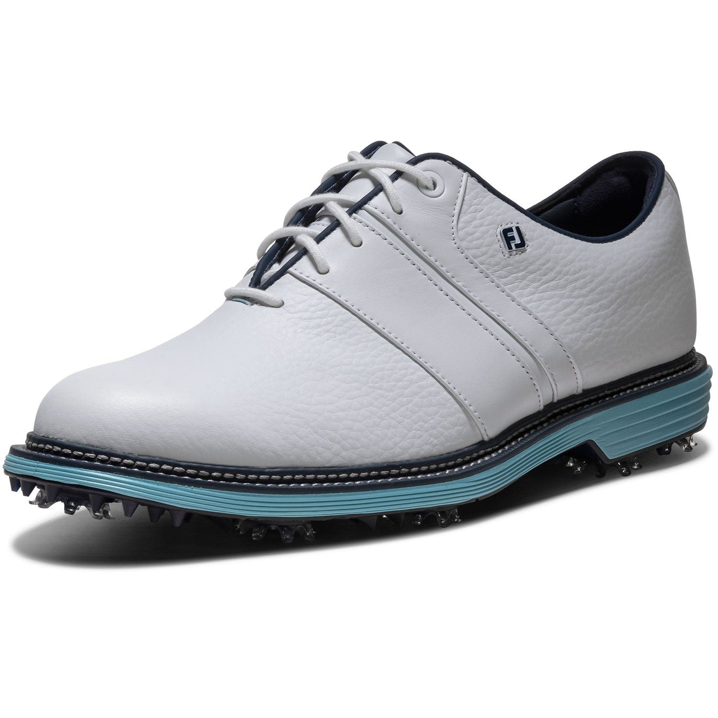 FootJoy Premiere Series Packard Golf Shoes White/Pageant Blue/Retro Blue