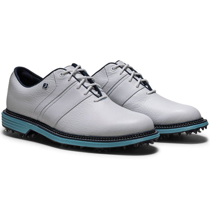 FootJoy Premiere Series Packard Golf Shoes White/Pageant Blue/Retro Blue