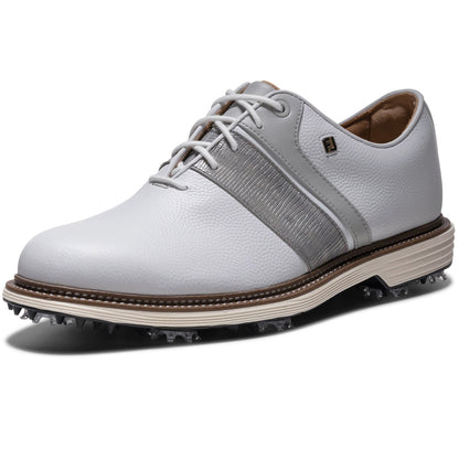 FootJoy Premiere Series Packard Golf Shoes White/Steel Grey/Gunmetal