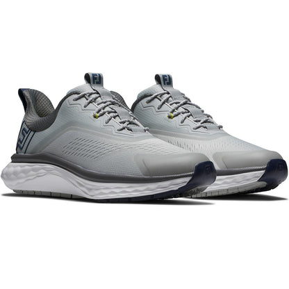FootJoy Quantum Golf Shoes Grey/White/Blue