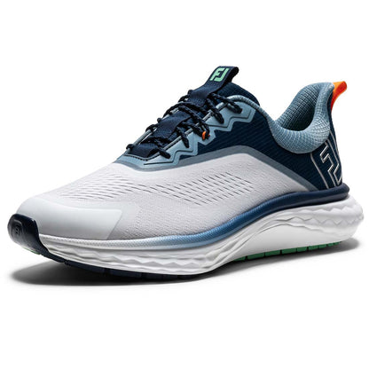 FootJoy Quantum Golf Shoes White/Peacoat/Aquamarine