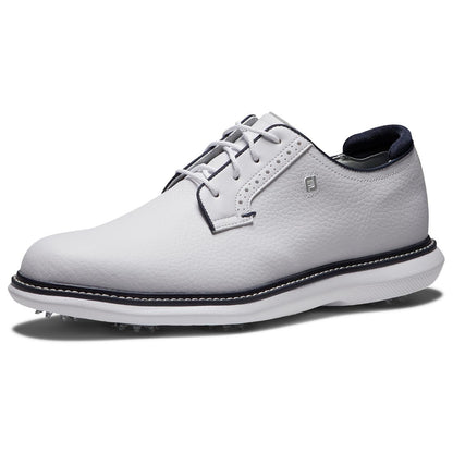 FootJoy Traditions Blucher Golf Shoes White/White