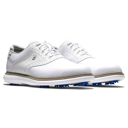 FootJoy Traditions Saddle Golf Shoes White