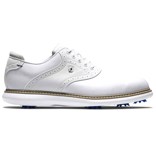 FootJoy Traditions Saddle Golf Shoes White