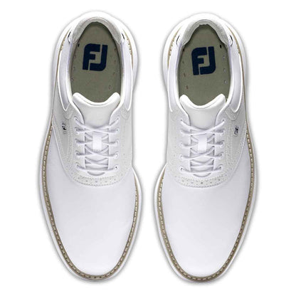 FootJoy Traditions Saddle Golf Shoes White