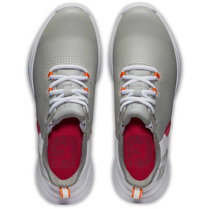 FootJoy Women's FJ Fuel Golf Shoes Grey/White/Yellow