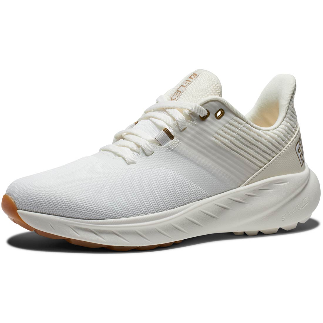FootJoy Women's Flex Golf Shoes White/Beige