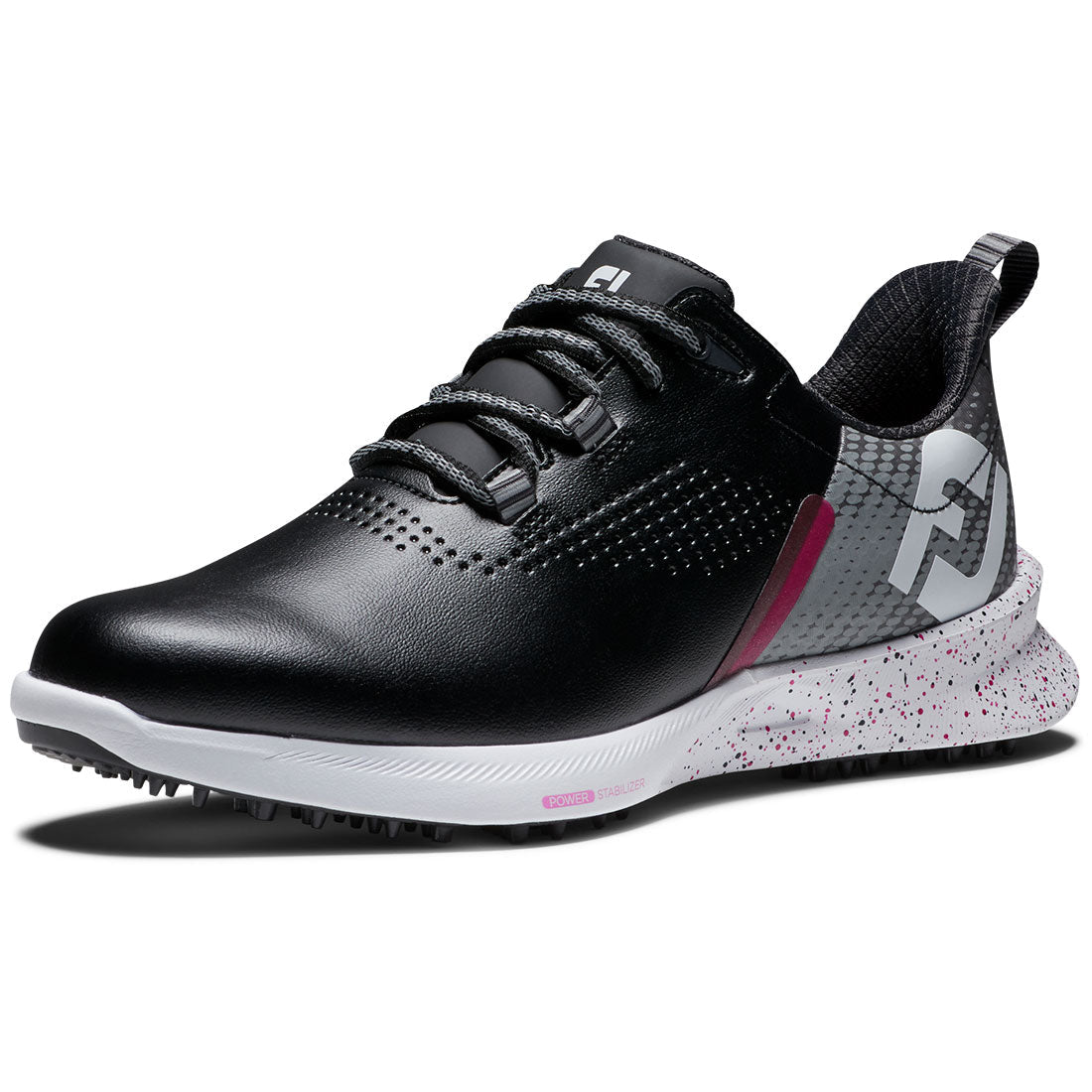 FootJoy Women's FJ Fuel Golf Shoes Black/Pink