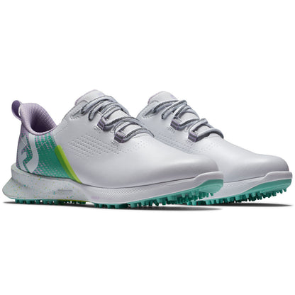 FootJoy Women's FJ Fuel Golf Shoes White/Green