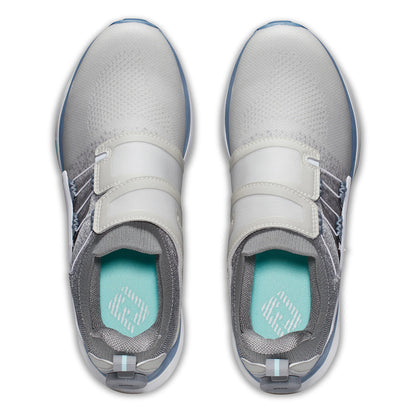 FootJoy Women's HyperFlex BOA Golf Shoes Grey/White