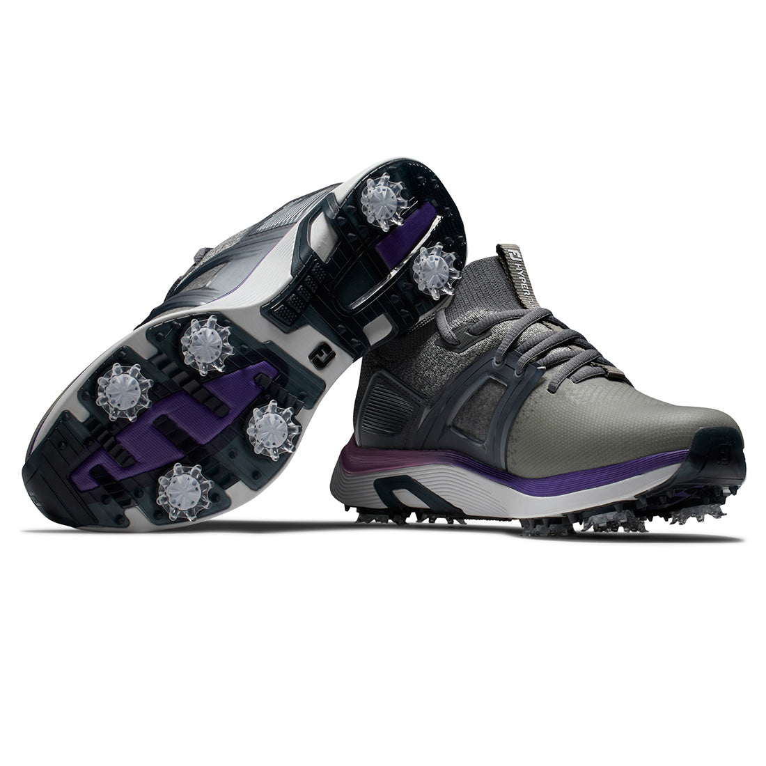 FootJoy Women's HyperFlex Golf Shoes Grey/Pink