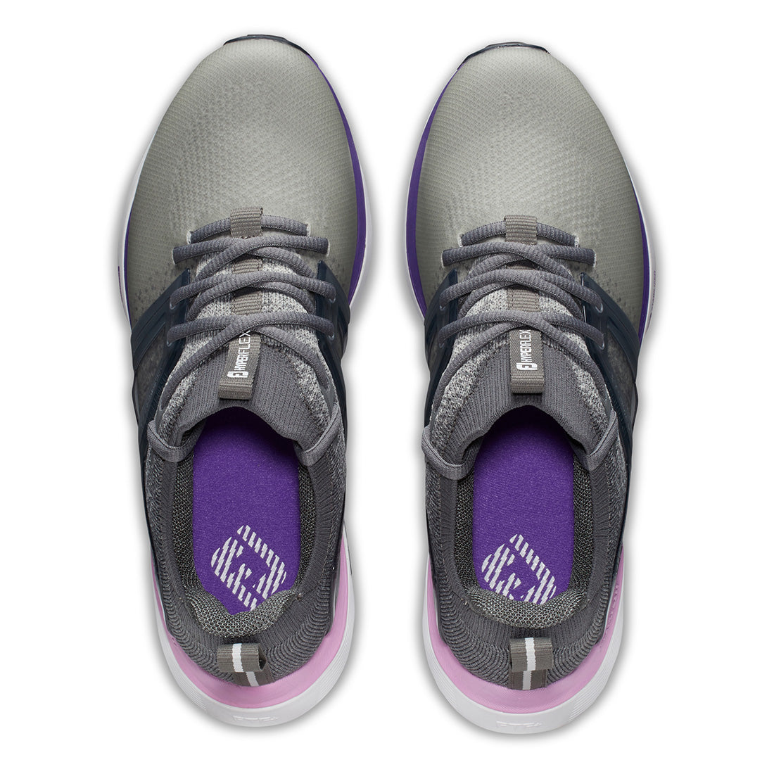 FootJoy Women's HyperFlex Golf Shoes Grey/Pink