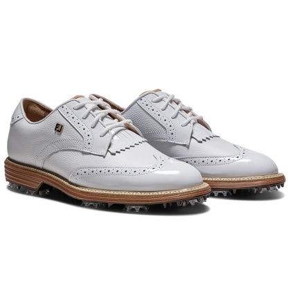 FootJoy Women's Premiere Series Madison Golf Shoes White/Chestnut