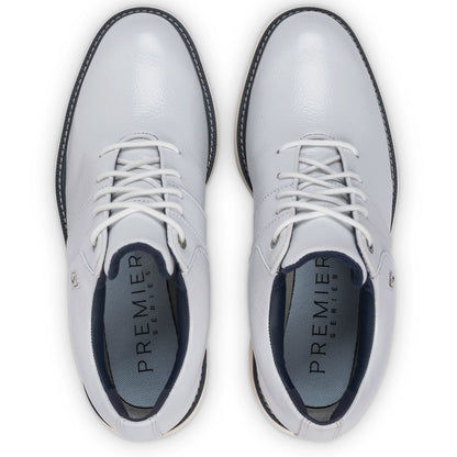 FootJoy Women's Premiere Series Packard Golf Shoes White/Pageant Blue
