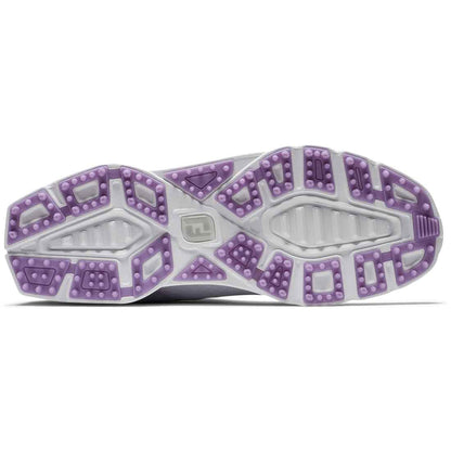 FootJoy Women's Pro SL Sport Golf Shoes White/Grey/Lilac