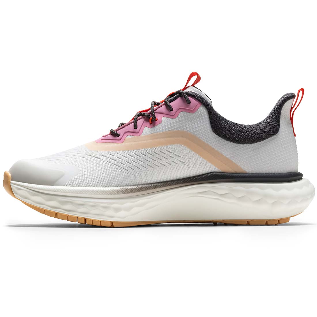 FootJoy Women's Quantum Golf Shoes Lucent White/Hot Coral/Asphalt