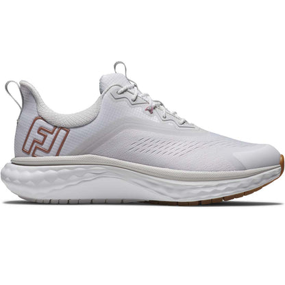 FootJoy Women's Quantum Golf Shoes White/Rose
