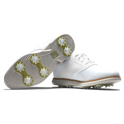 FootJoy Women's Traditions Saddle Golf Shoes White