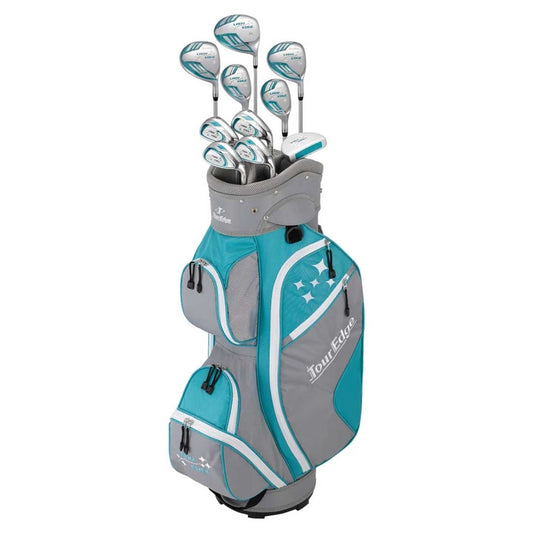 Tour Edge Women's Lady Edge Complete Set Turquoise