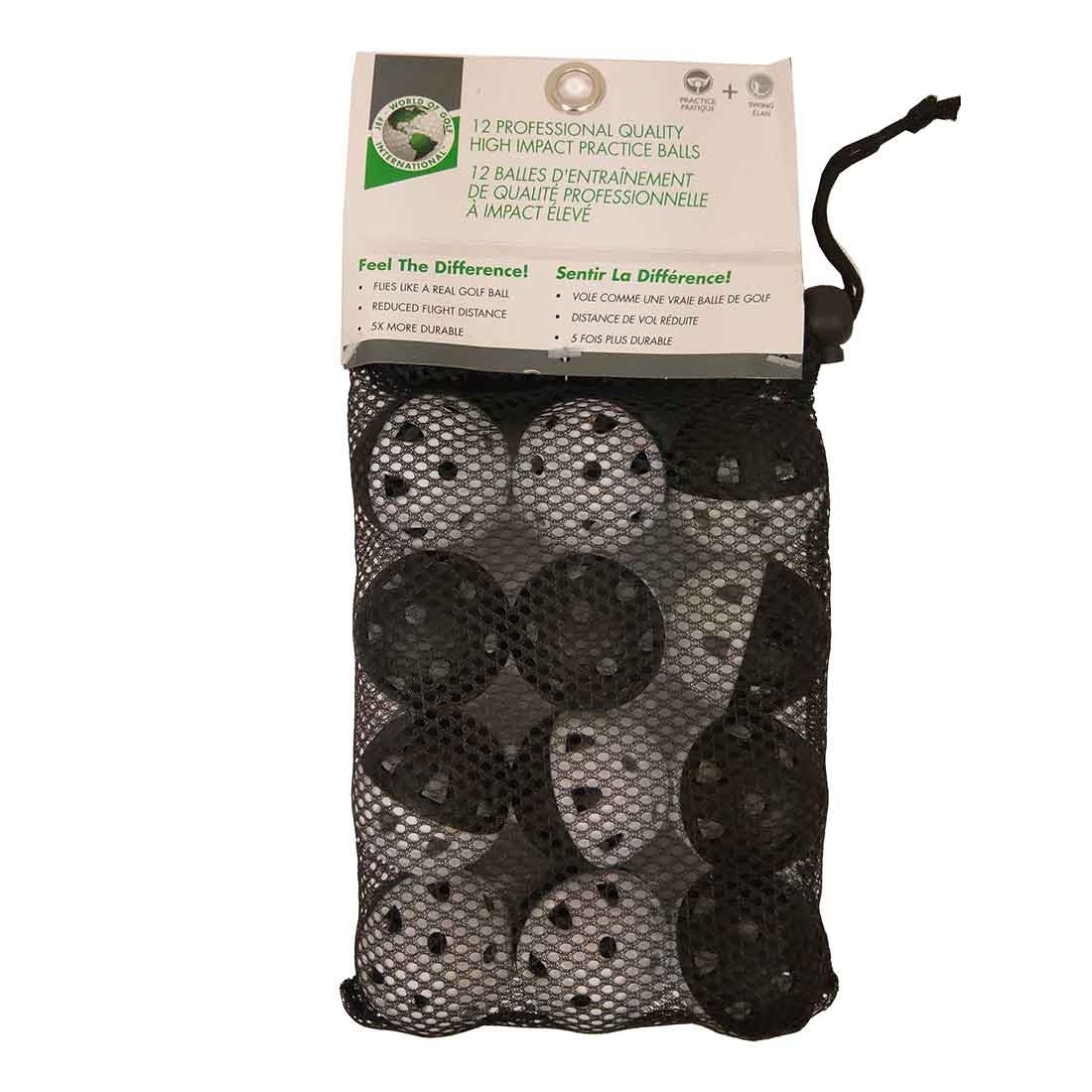JEF World of Golf High Impact Practice Balls
