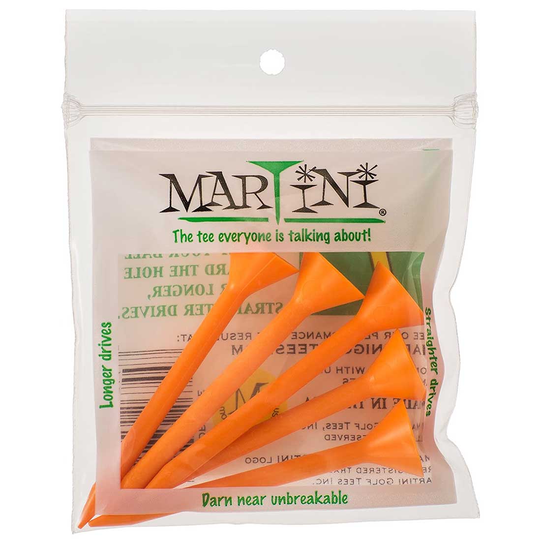 Martini Golf Tees 3 1/4 Inch Tees