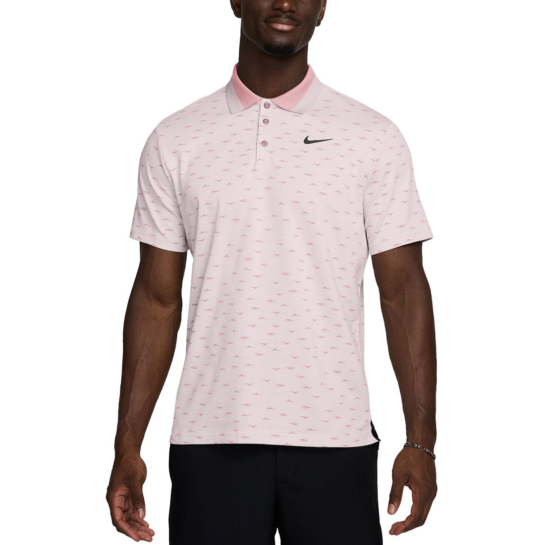 Nike Dri-FIT Tour Micro Print Golf Polo
