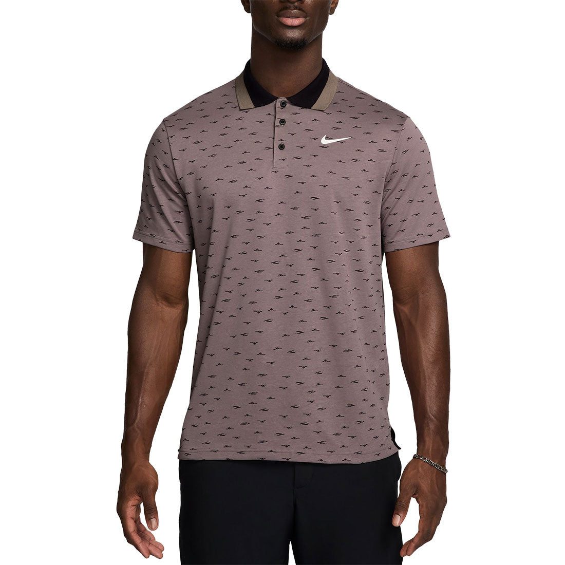 Nike Dri-FIT Tour Micro Print Golf Polo