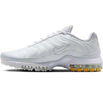 Nike Air Max Plus G Golf Shoes White/Pure Platinum/Gold