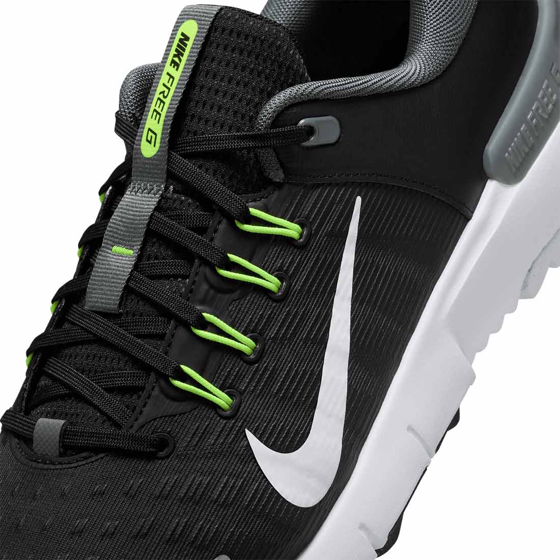 Nike Free Golf NN Golf Shoes Black/White/Iron Grey