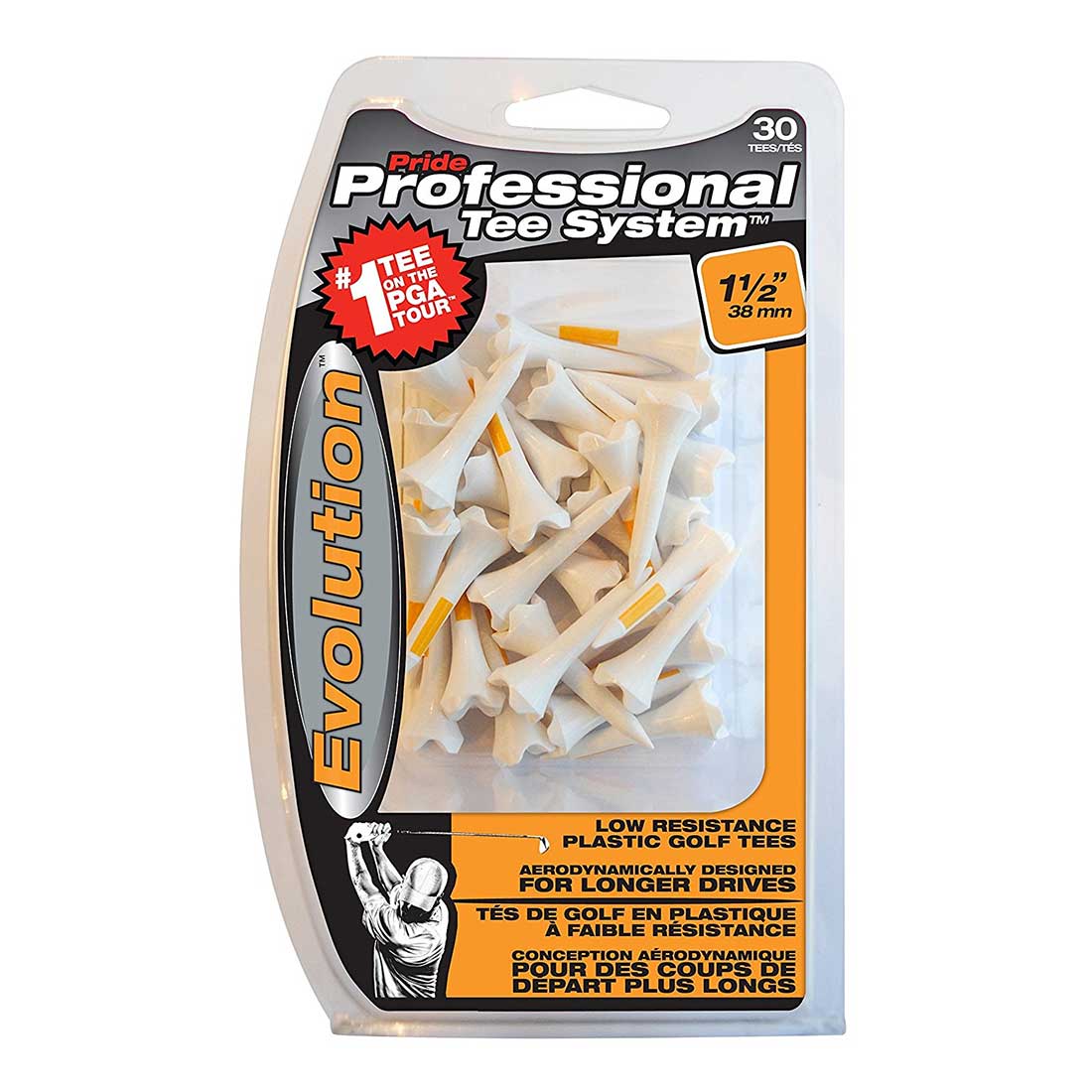 Pride Golf Tee PTS Evolution Golf Tees