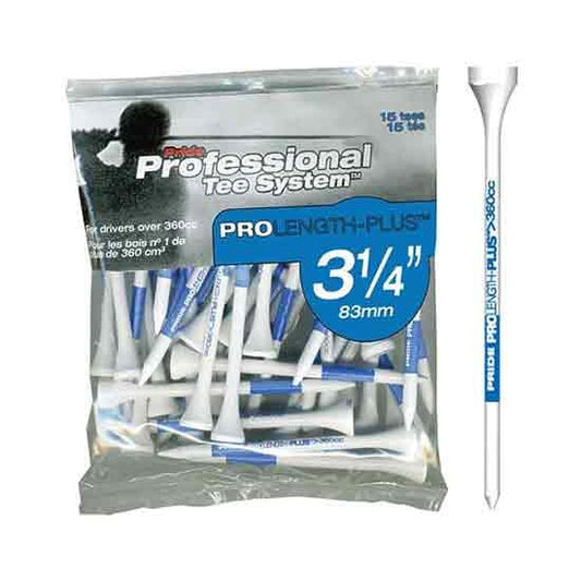 Pride Golf Tee PTS 3 1/4 Inch Wood Golf Tees