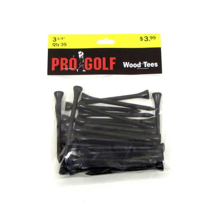 Pro Golf 3 1/4 inch Wood Tees