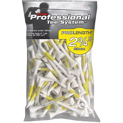 Pride Golf Tee PTS 2 3/4 Inch Wood Golf Tees