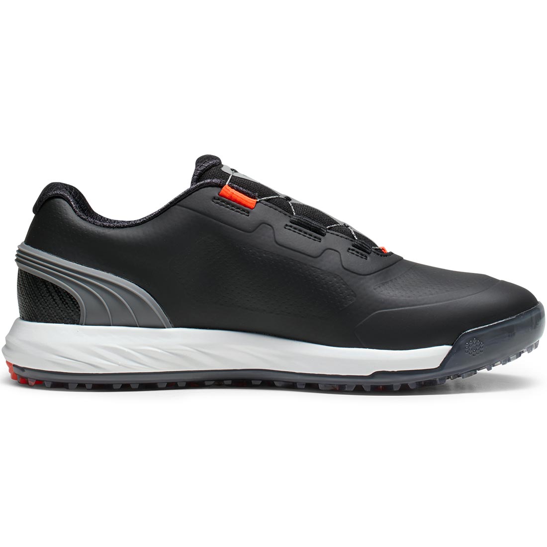 Puma AlphaCat Nitro Disc Golf Shoes Black/Quiet Shade/Red