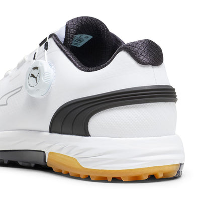 Puma AlphaCat Nitro Disc Golf Shoes White/Black