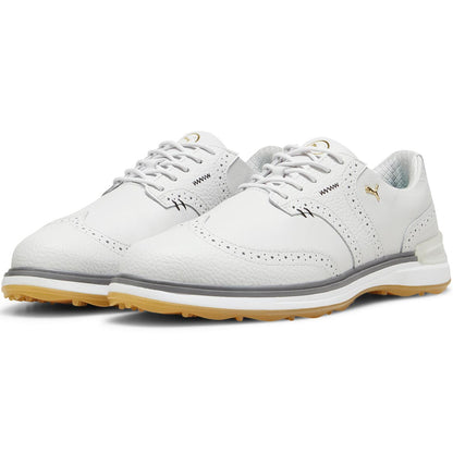 Puma Avant Wingtip Golf Shoes Feather Grey/Slate Grey