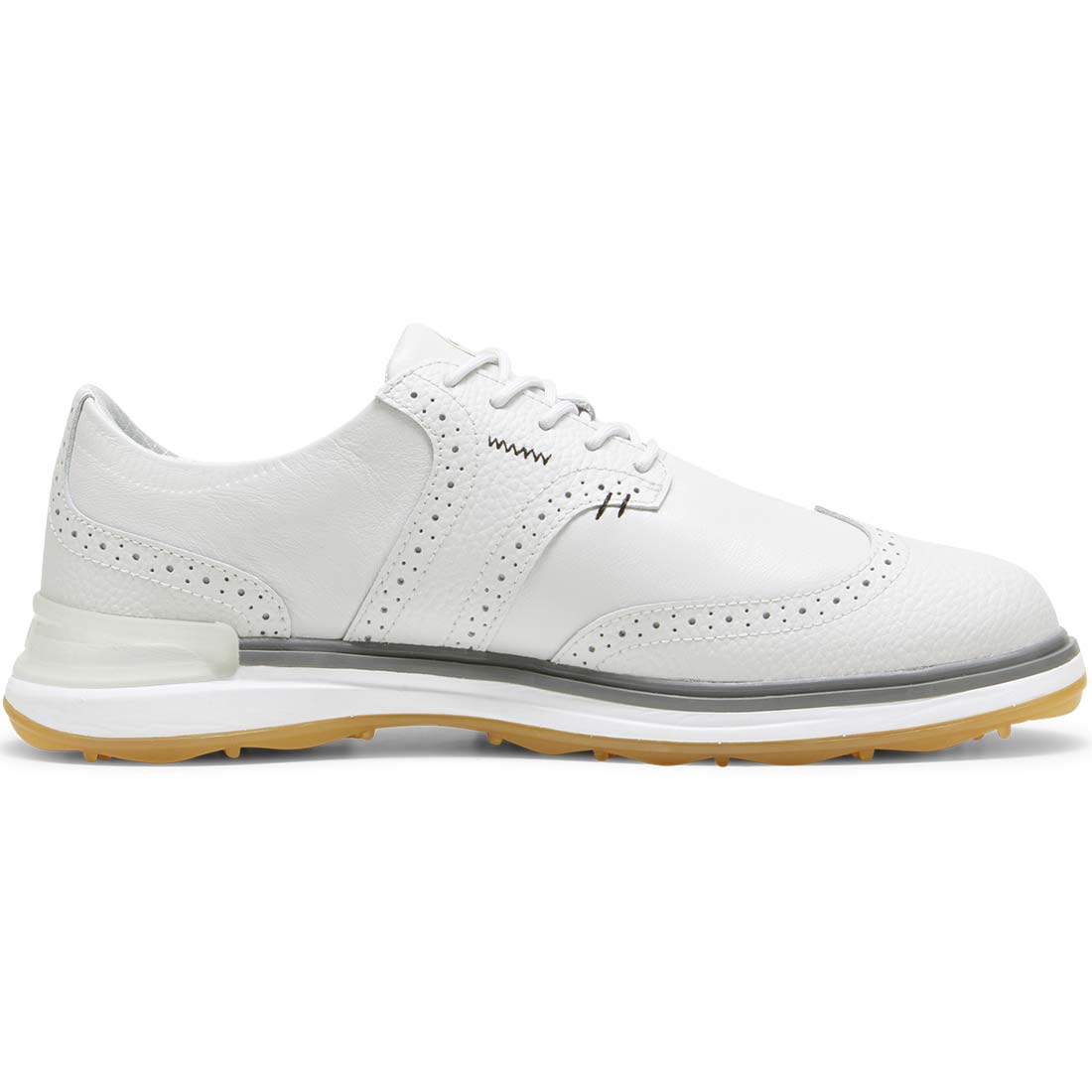 Puma Avant Wingtip Golf Shoes Feather Grey/Slate Grey