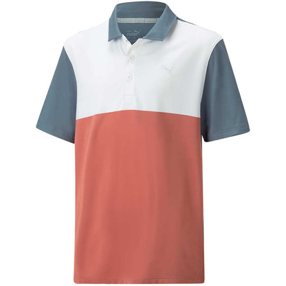Puma Boys Cloudspun Colorblock Polo