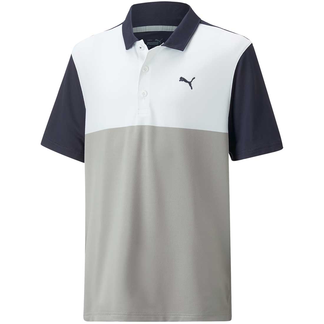 Puma Boys Cloudspun Colorblock Polo