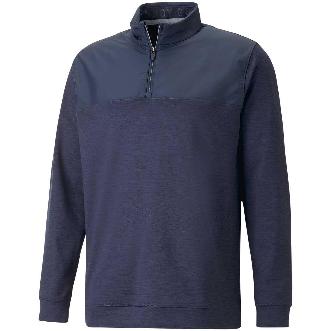 Puma Cloudspun Colorblock 1/4 Zip Golf Pullover