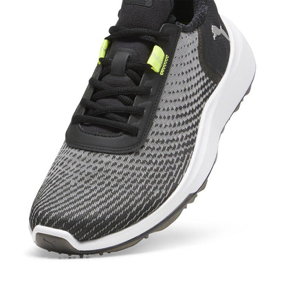 Puma Fusion Crush Sport Golf Shoes Black/Electric Lime