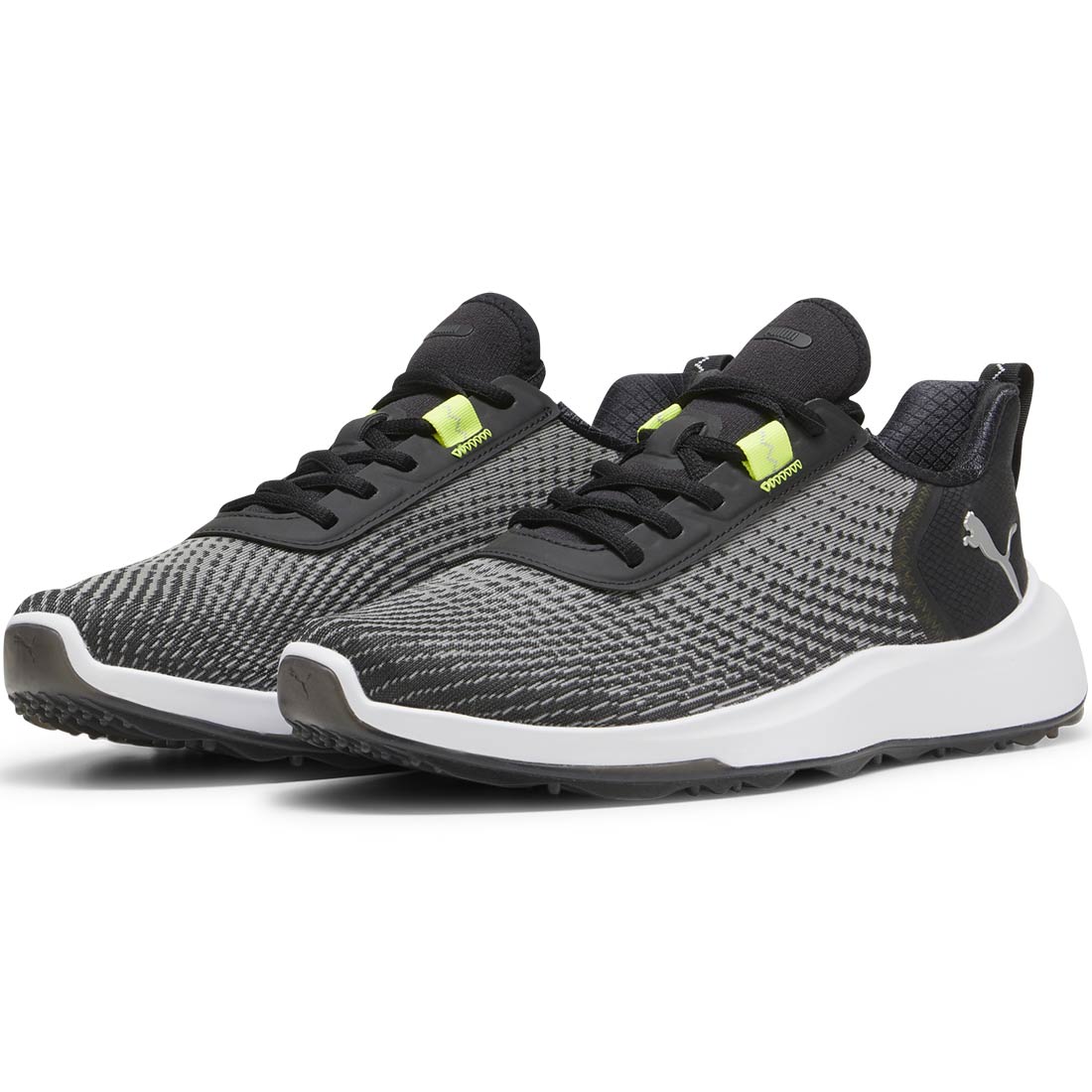 Puma Fusion Crush Sport Golf Shoes Black/Electric Lime