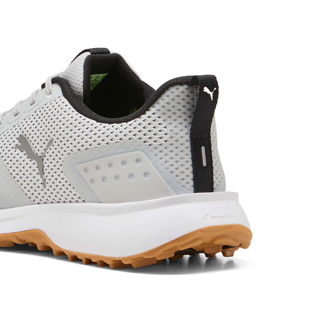 Puma FUSION Grip 6 Spikeless Golf Shoes Feather Grey/Black