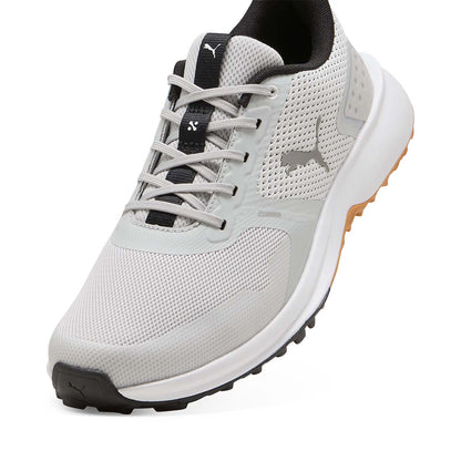 Puma FUSION Grip 6 Spikeless Golf Shoes Feather Grey/Black