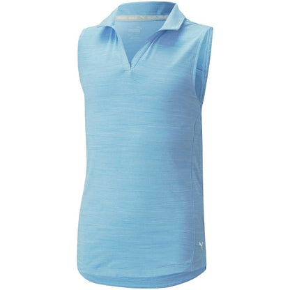 Puma Girls Cloudspun Coast Sleeveless Polo