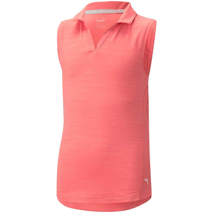 Puma Girls Cloudspun Coast Sleeveless Polo