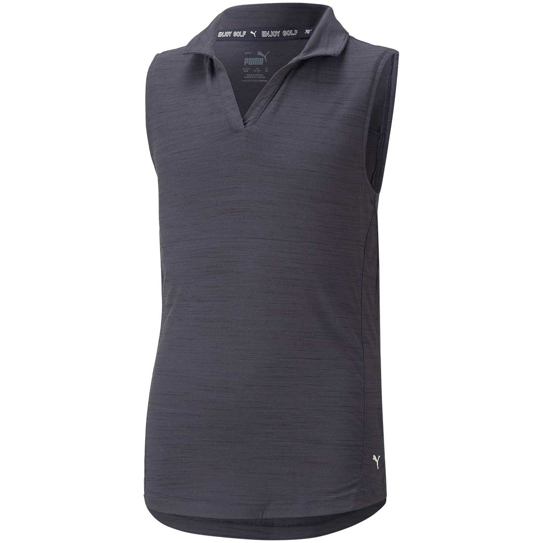 Puma Girls Cloudspun Coast Sleeveless Polo