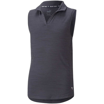 Puma Girls Cloudspun Coast Sleeveless Polo