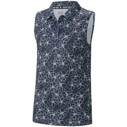 Puma Girls Cloudspun Island Sleeveless Polo