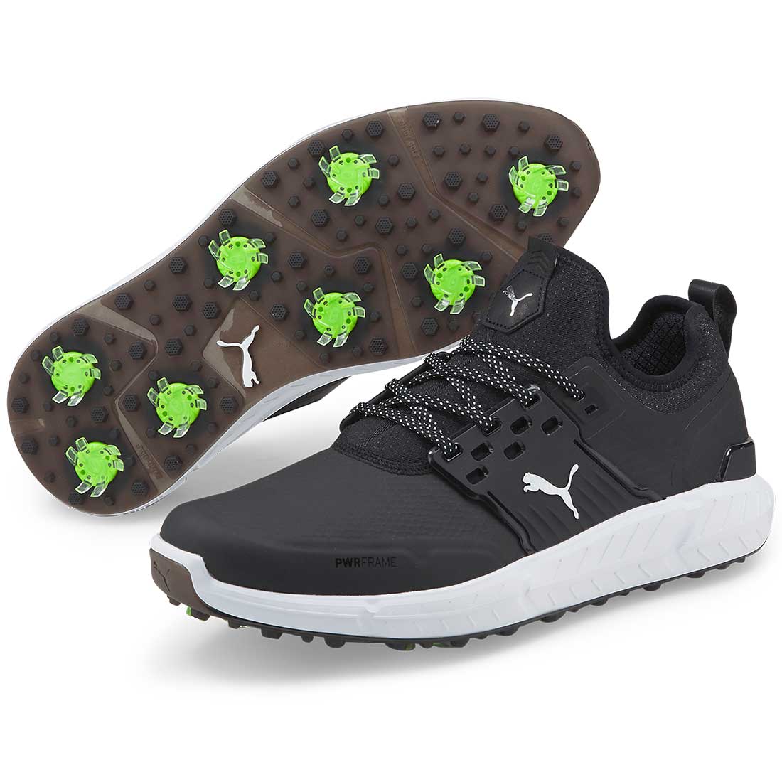 Puma Ignite Articulate Golf Shoes Black/Silver/Quiet Shade